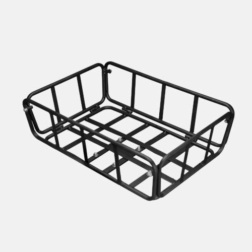 Heightened Folding Rear Basket