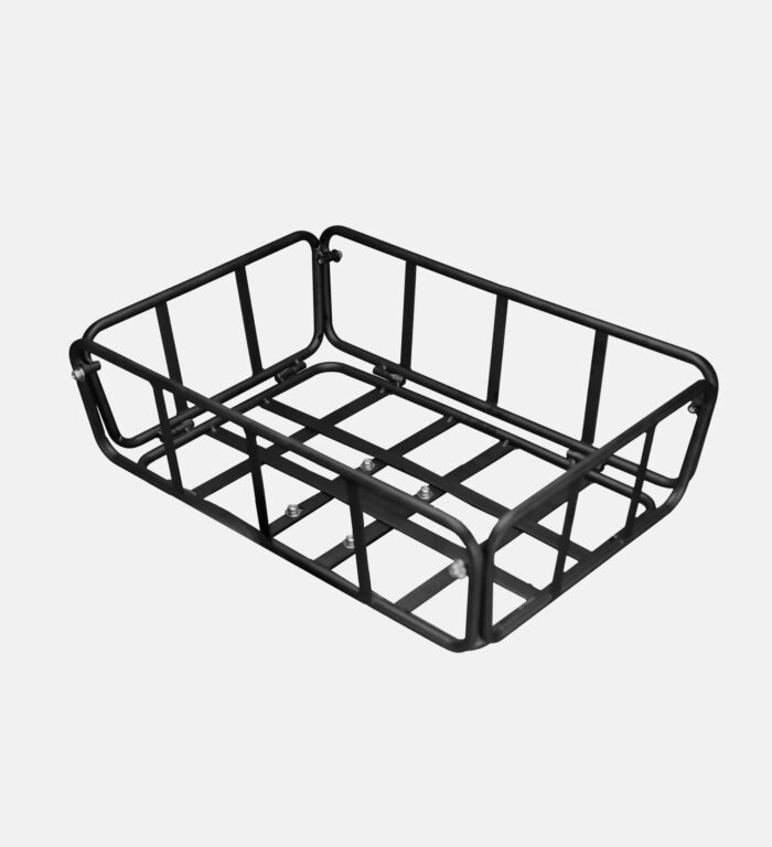 Heightened Folding Rear Basket
