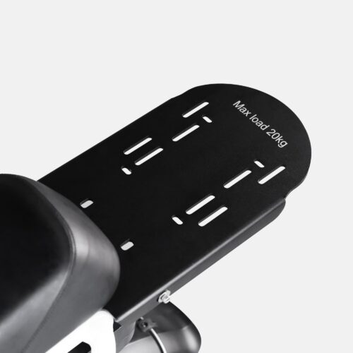 Fluence Ebike rear rack regular version black installation 1