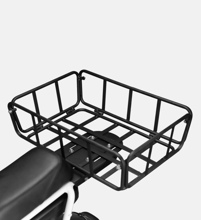 Fluence Ebike rear rack regular version black installation